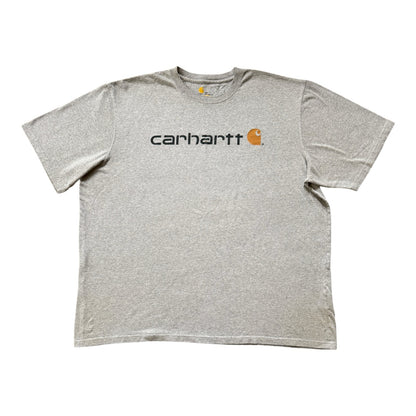 3XL Carhartt Grey Spellout T-Shirt