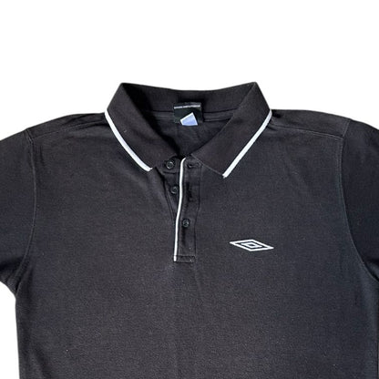 Medium Umbro Black Polo Shirt