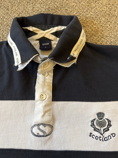 Large Scotland Navy Rugby Shirts