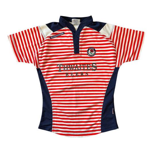 Small Surridge Red Lancashire Rugby Shirt