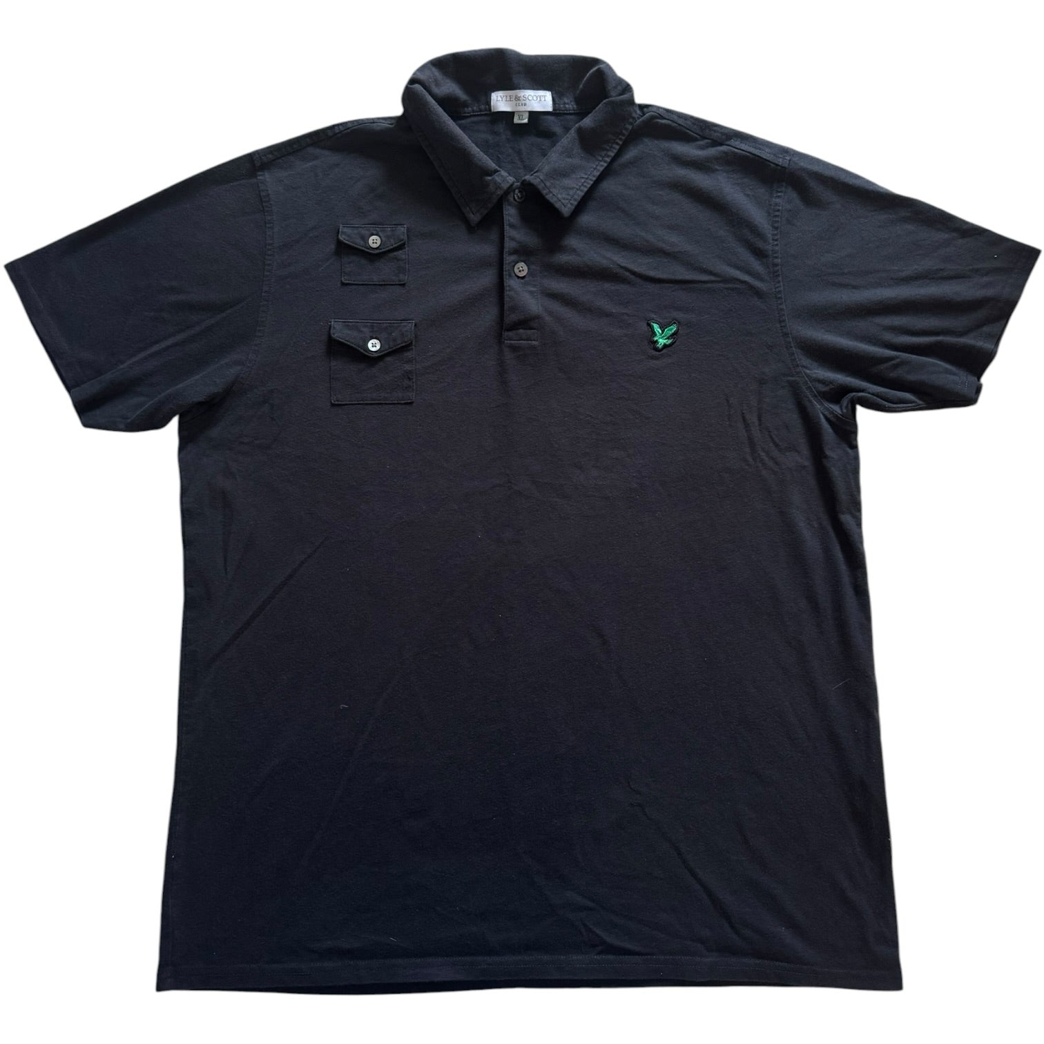 Extra large Lyle & Scott Black Polo Shirt