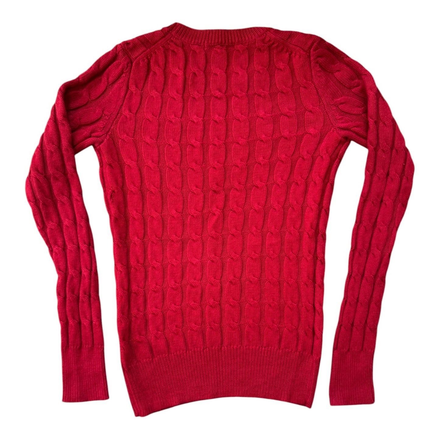Extra small Gap Red Cable Knit Jumper