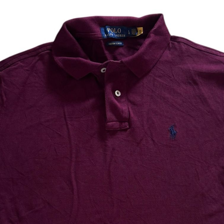 Large Ralph Lauren Burgundy Polo Shirt