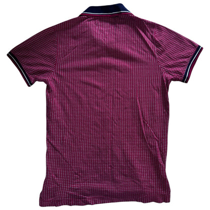 Small Tommy Hilfiger Red Patterned Polo Shirt