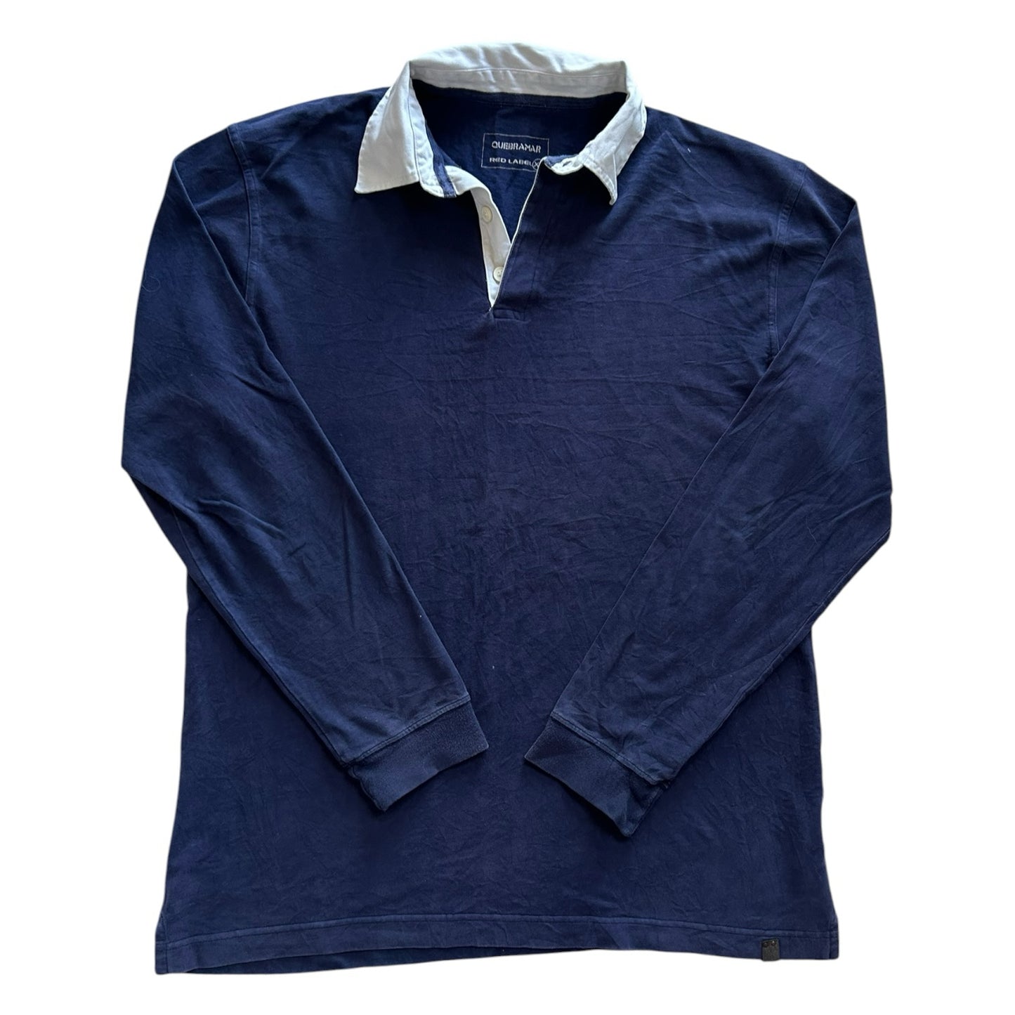 Extra large Quebramar Navy Rugby Shirt