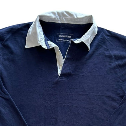 Extra large Quebramar Navy Rugby Shirt