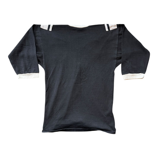 Extra small Good Fellows 90's Western Suburbs Black NSW RL Rugby Shirt