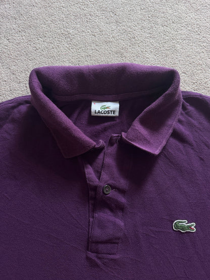 Extra large Lacoste Purple Polo Shirt