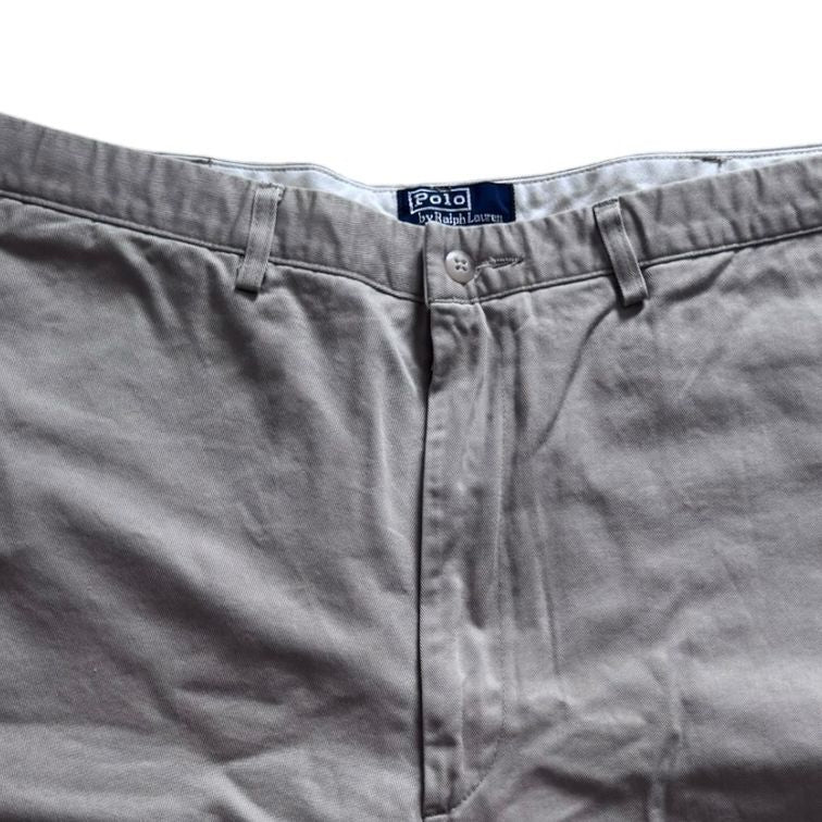 40" Ralph Lauren Beige Grey Shorts