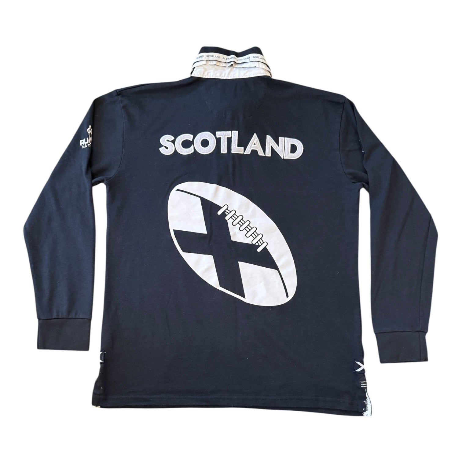 Large Scotland Navy Rugby Shirts