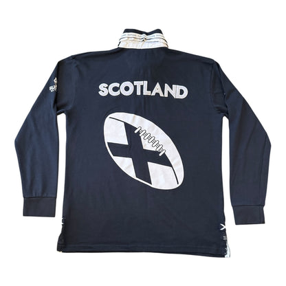 Large Scotland Navy Rugby Shirts