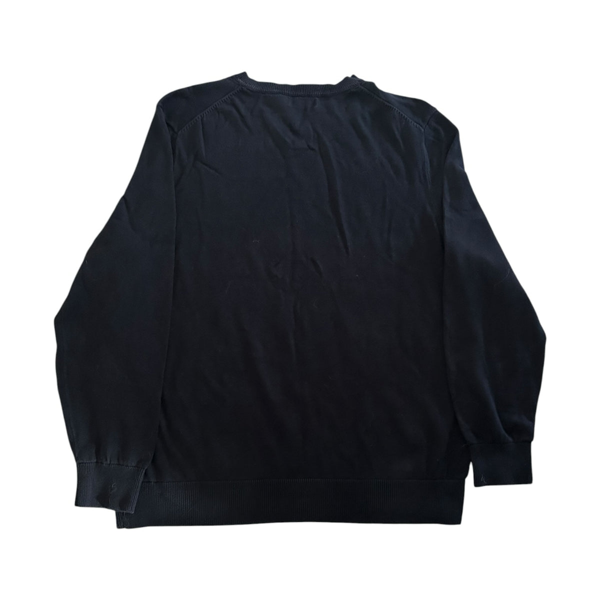 Large Nautica Navy V-Neck Thin Sweatshirt