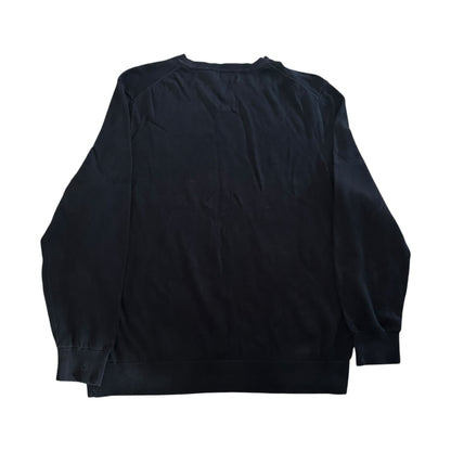 Large Nautica Navy V-Neck Thin Sweatshirt