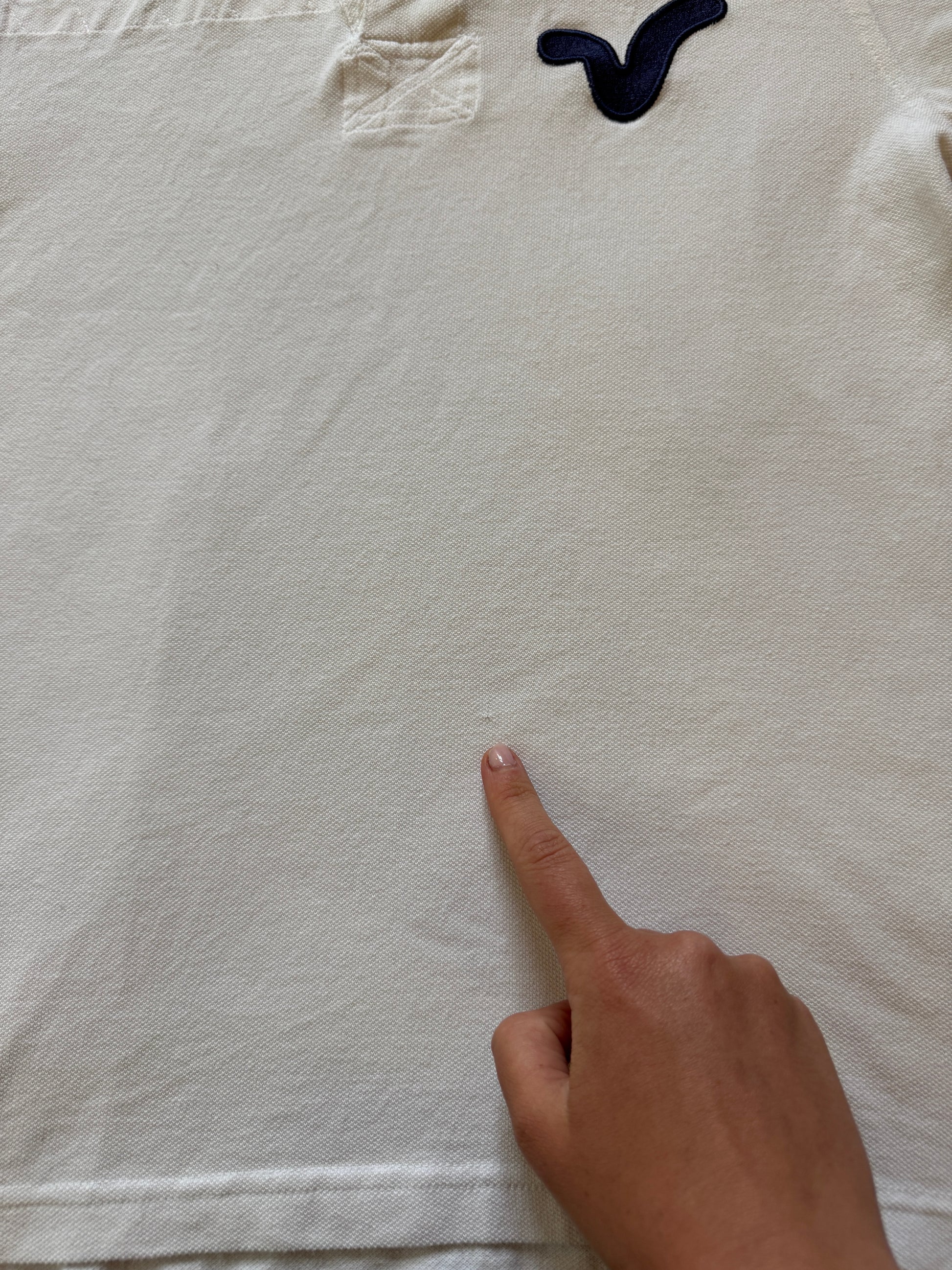Medium Voi Jeans White Polo Shirt