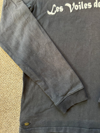 Extra large Kappa Dark Grey St-Tropez Rugby Shirt