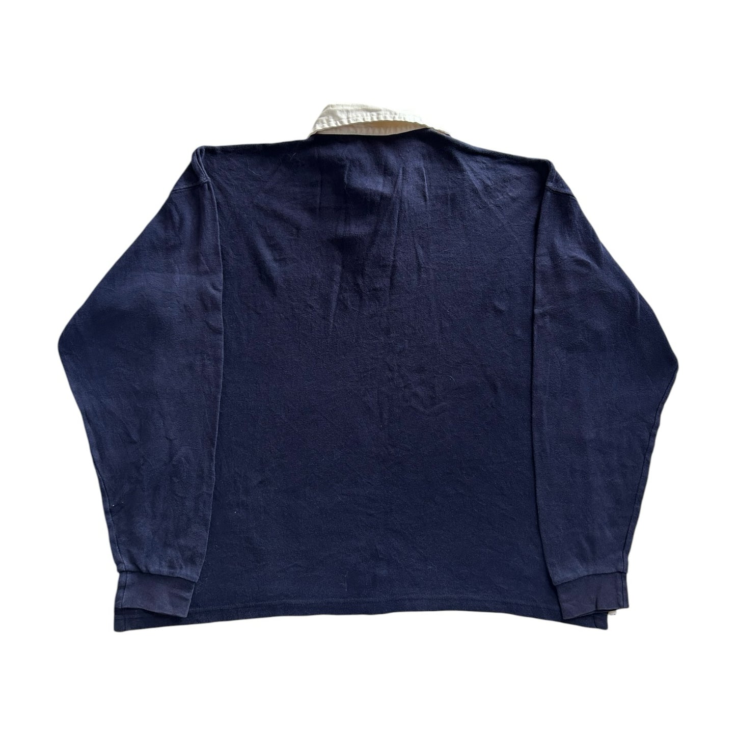 Large X-Fit Iglo Navy Rugby Shirt