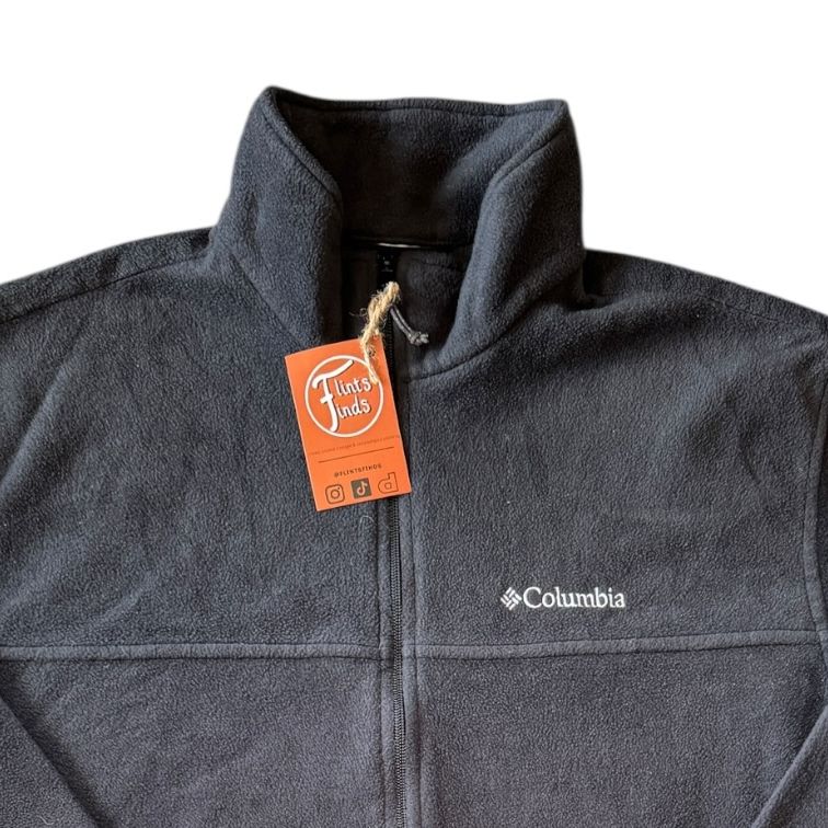 XXL Columbia Black Full Zip Fleece
