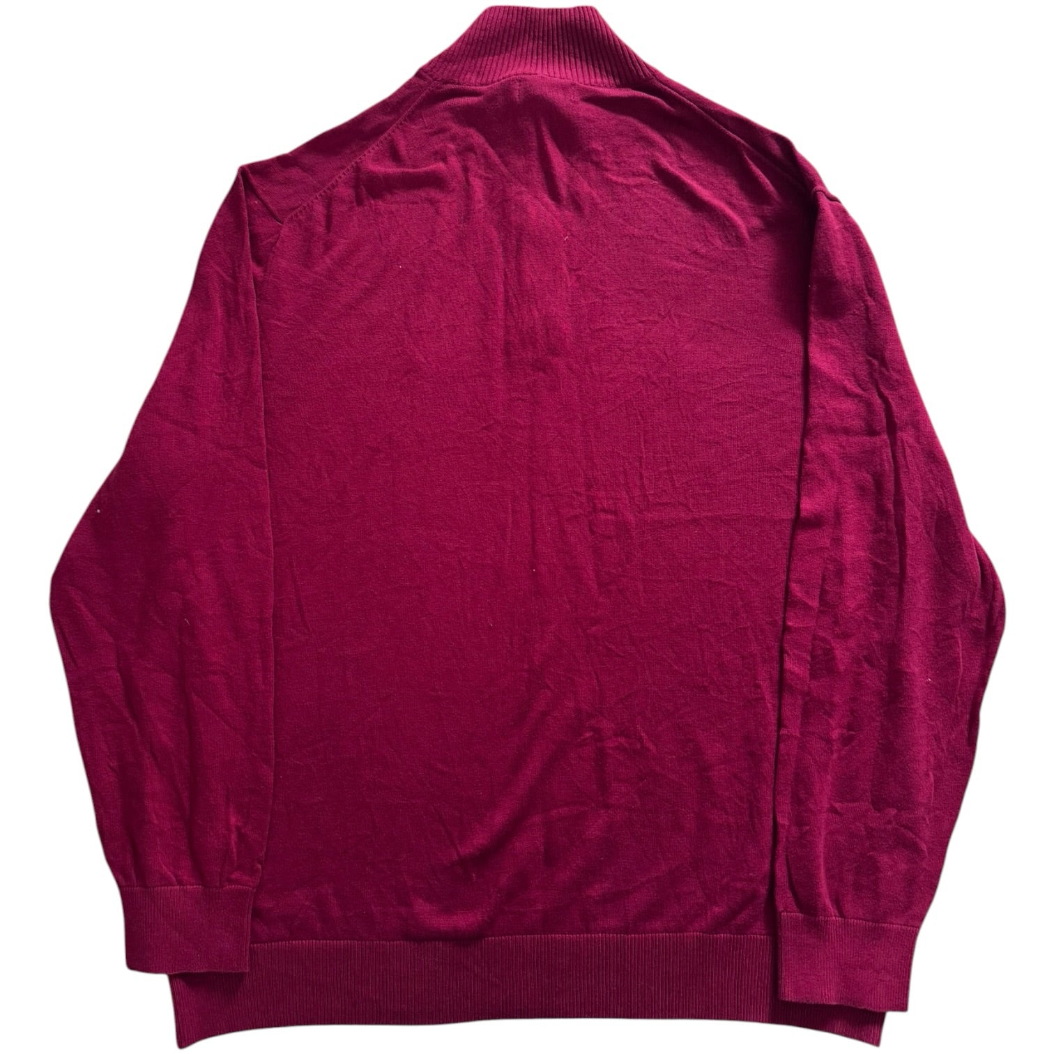 XXL Nautica Burgundy Red 1/4 Zip Jumper