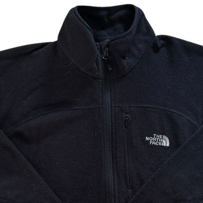 Woman's Large The North Face Black Full Zip Fleece