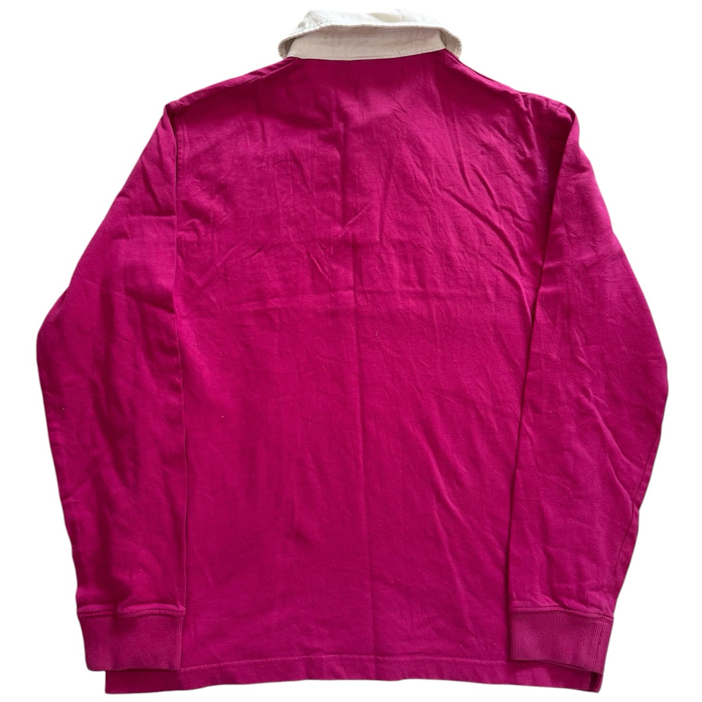 Small Quebramar Reddy Pink Sailing Rugby Shirt