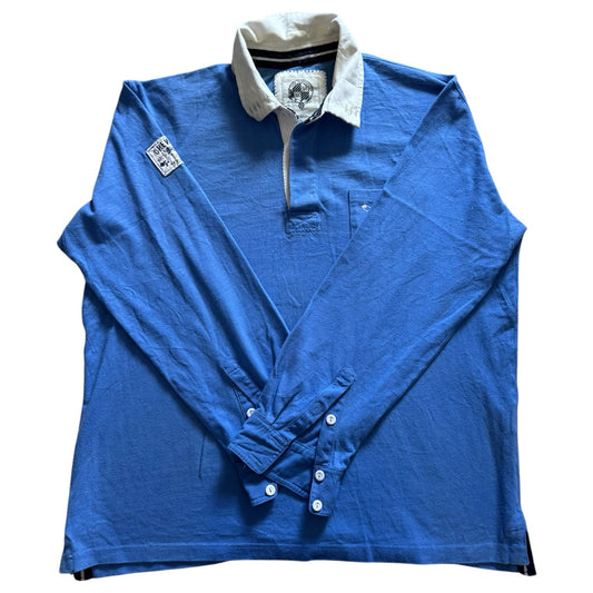XXL Blue Crew Clothing Rugby Shirt