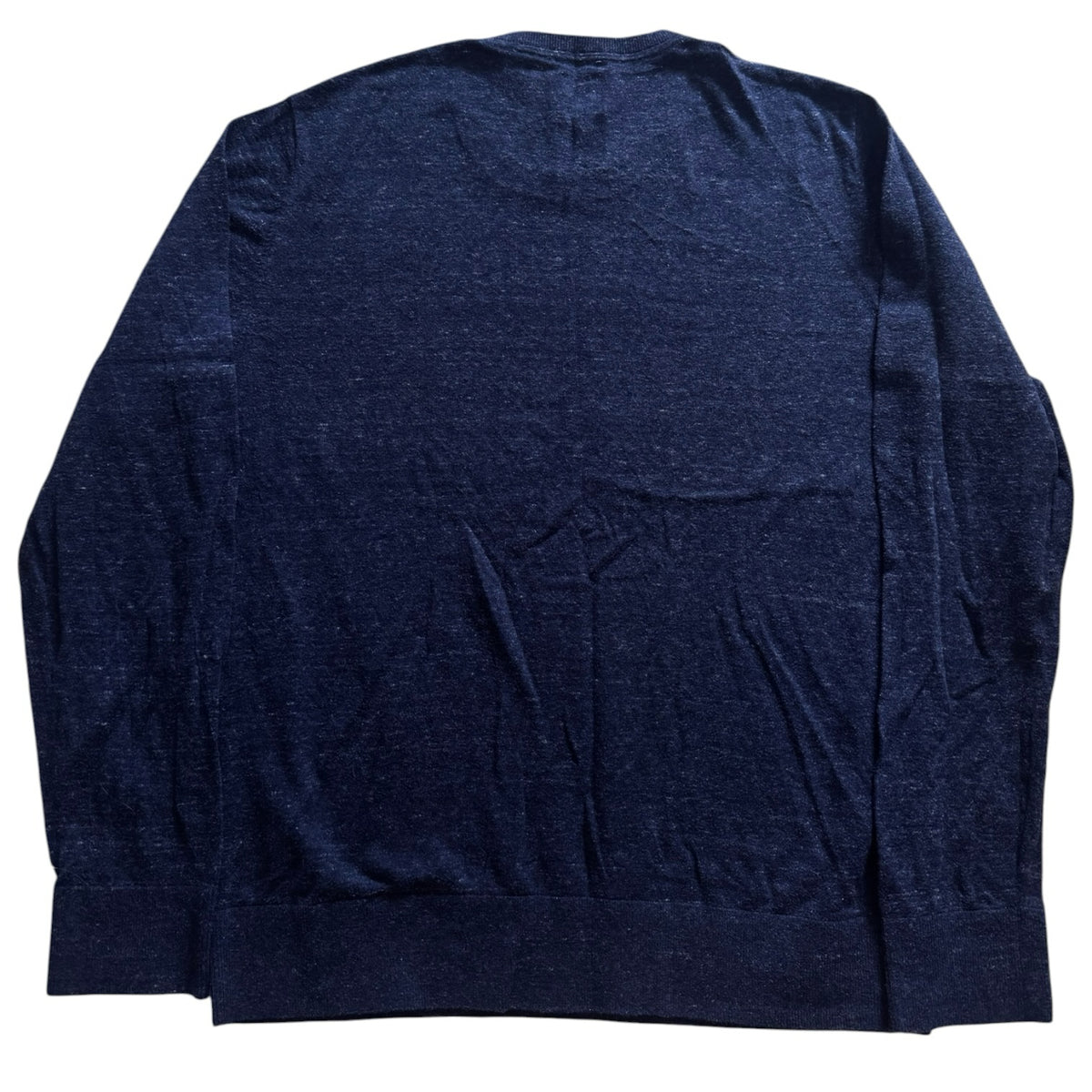 Medium Gap Heathered Navy Thin Jumper