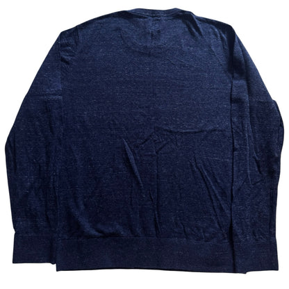 Medium Gap Heathered Navy Thin Jumper
