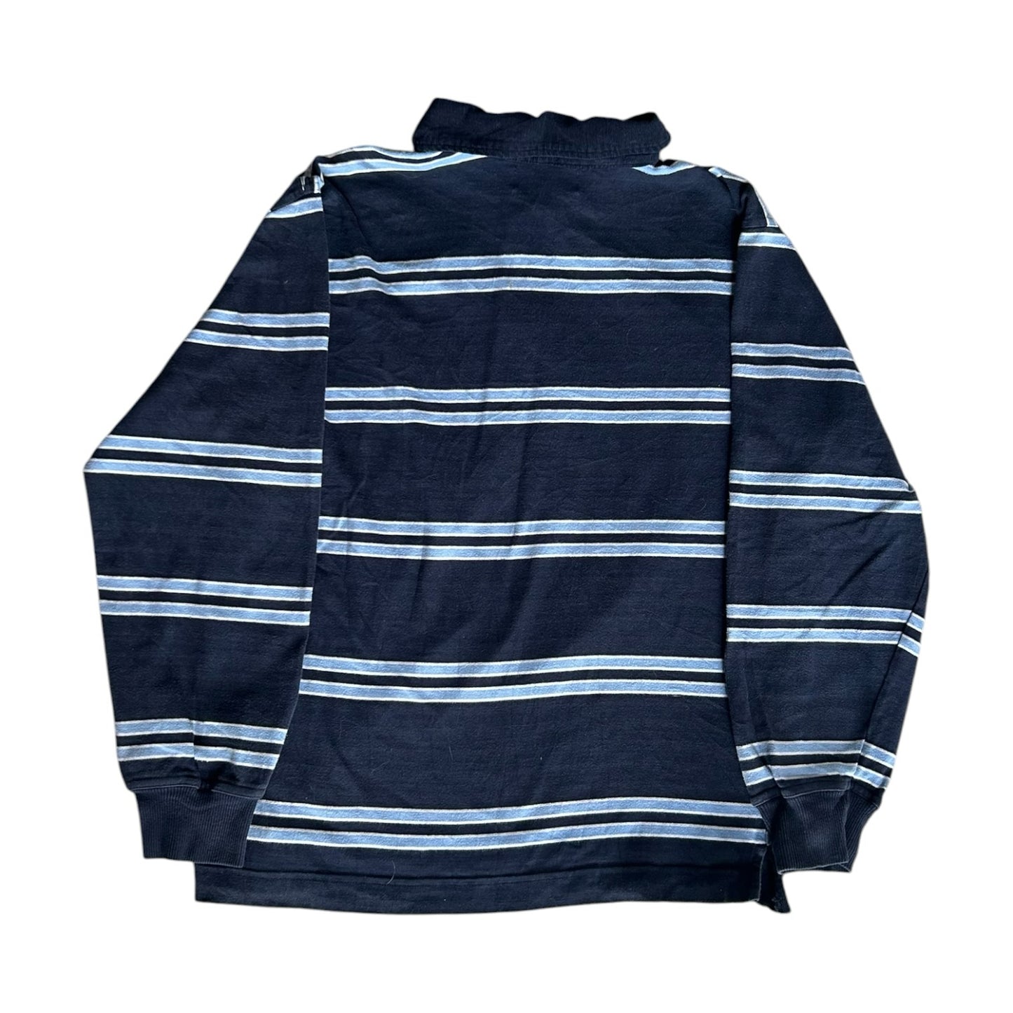 Medium BNZ Navy and Blue Rugby Shirt