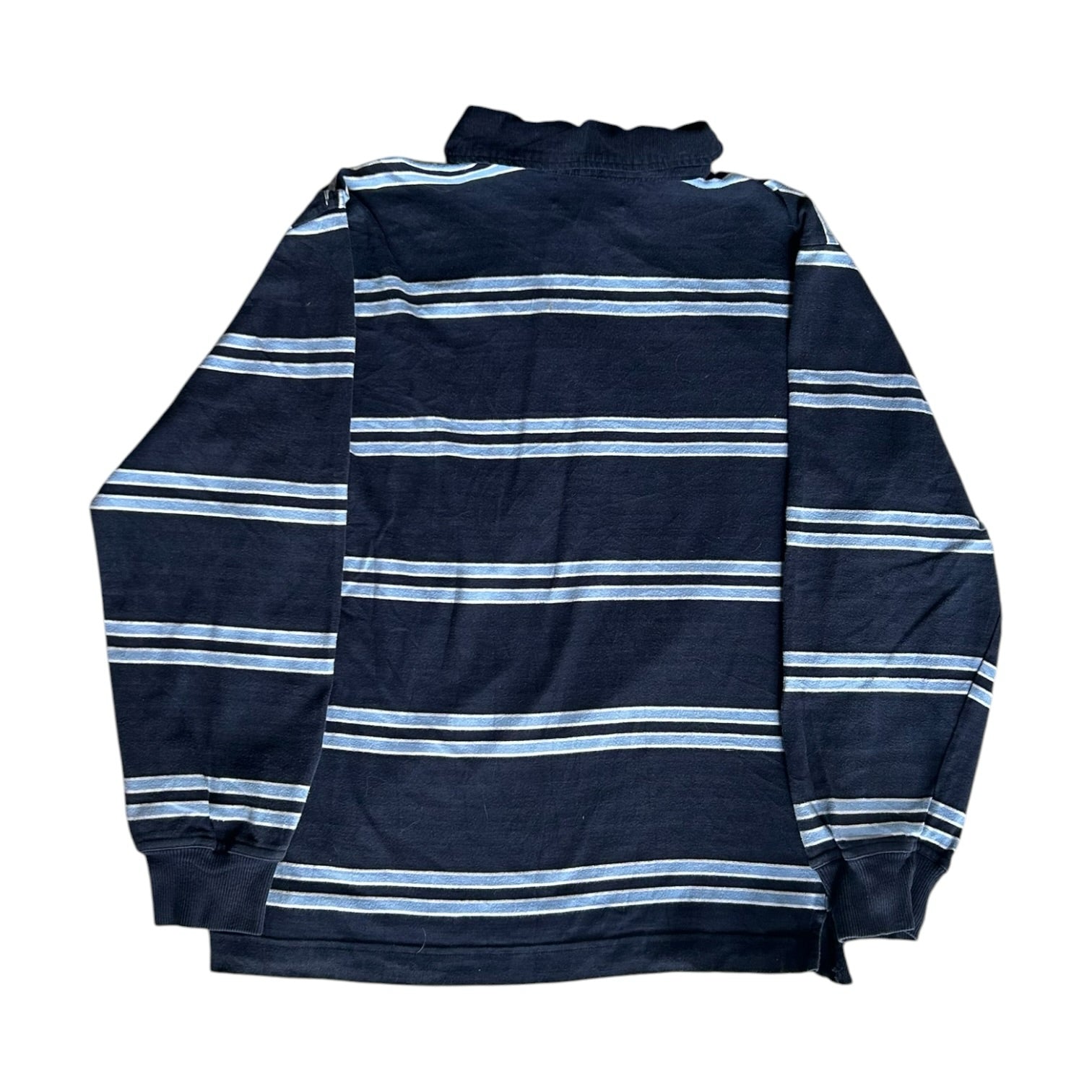 Medium BNZ Navy and Blue Rugby Shirt