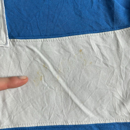 Extra large Ma Sport Blue and White Rugby Shirt