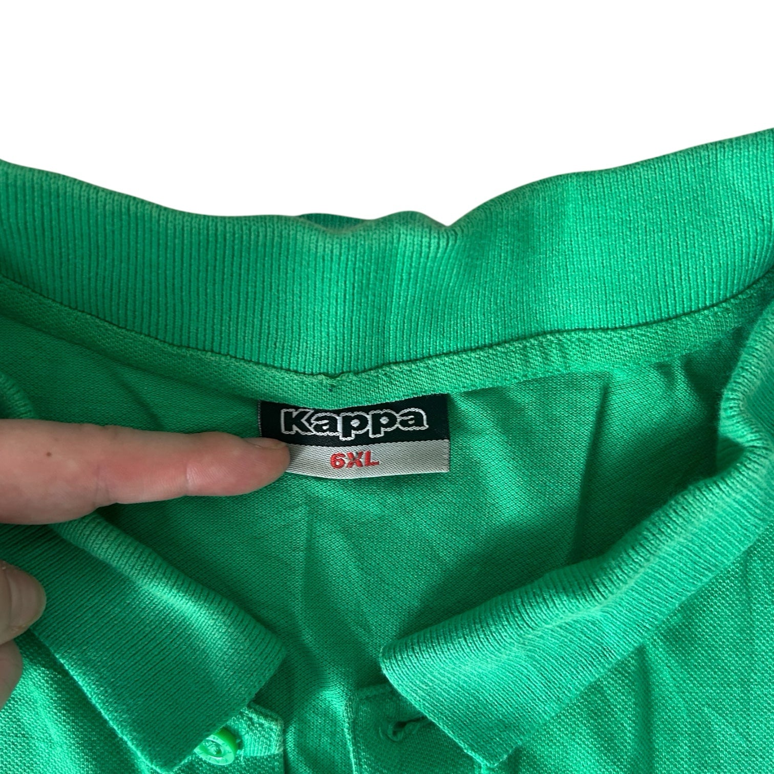 6XL Kappa Green Polo Shirt