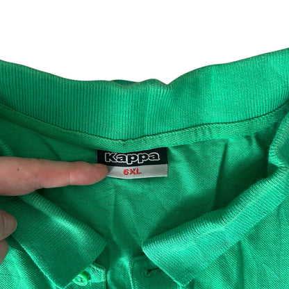 6XL Kappa Green Polo Shirt