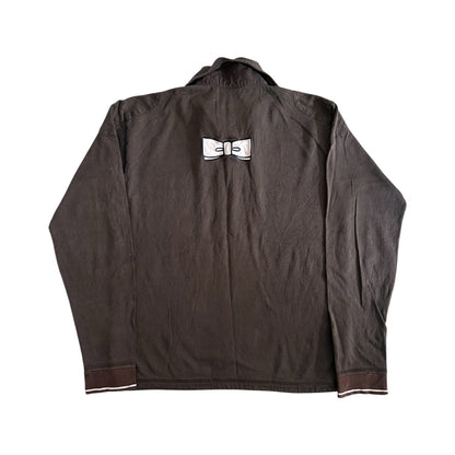 Large Eden Park Brown Rugby Shirt