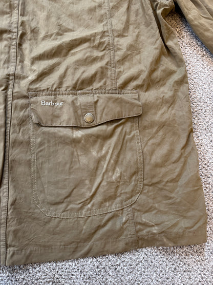 3XL Barbour Tan Light Brown Sanderling Casual Jacket (replaced pockets)
