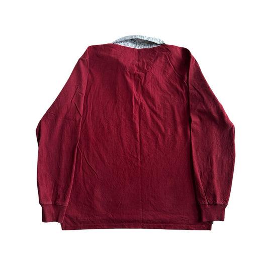 Extra large Sea Hunters Red Rugby Shirt
