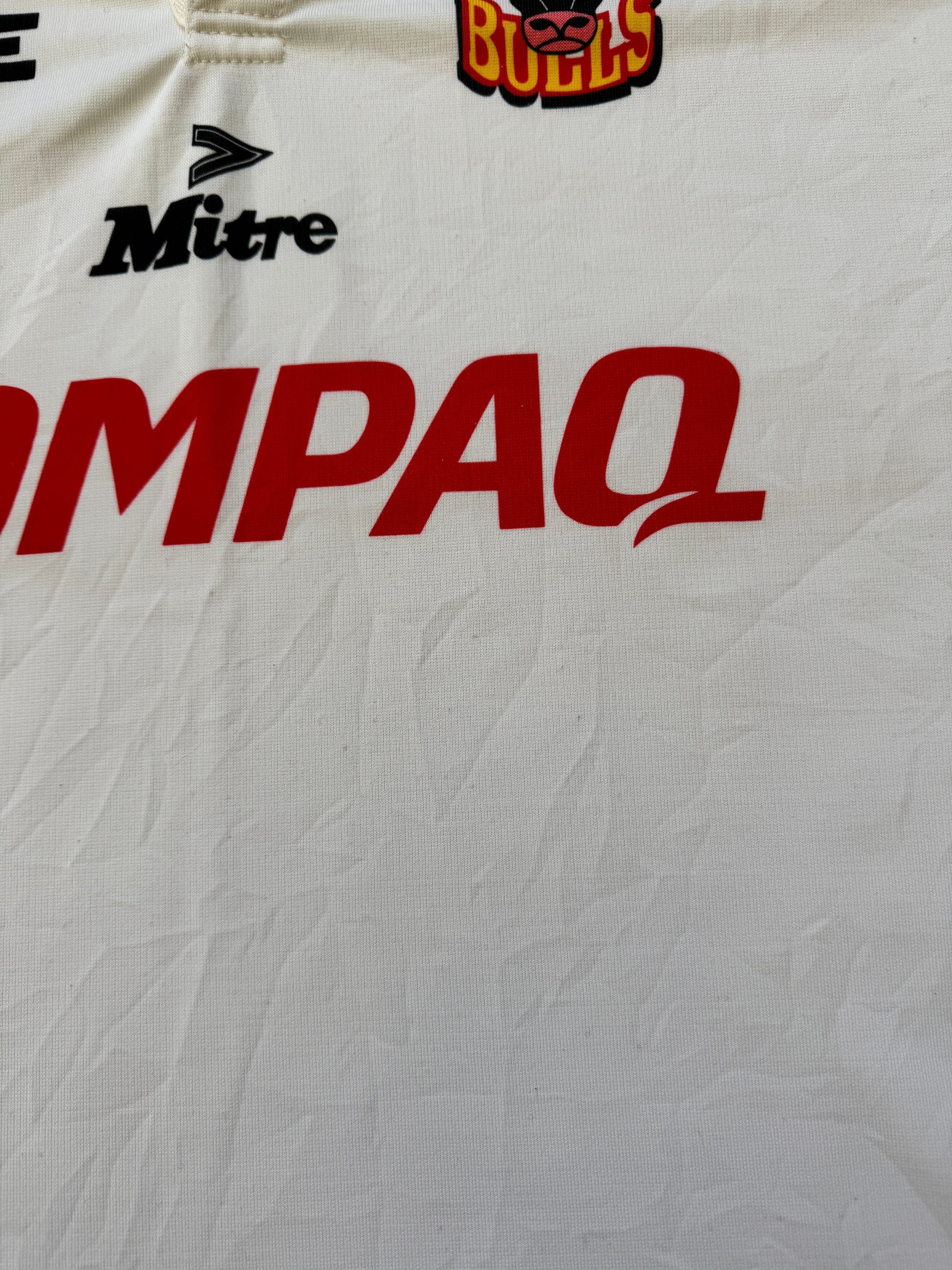 1996/97 Medium Mitre White Bradford Bulls Rugby Shirt