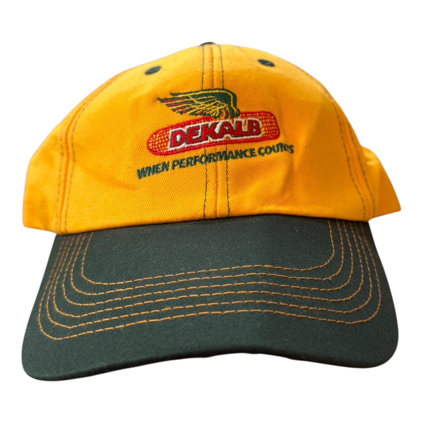 K-products Yellow Dekalb Cap
