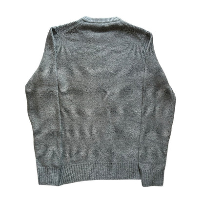 Small Gap Grey Knitted Crewneck Jumper