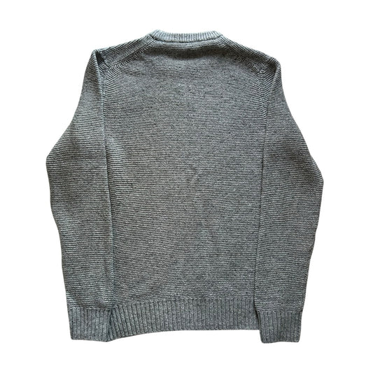 Small Gap Grey Knitted Crewneck Jumper