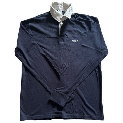 Medium B&C Navy Rugby Shirt
