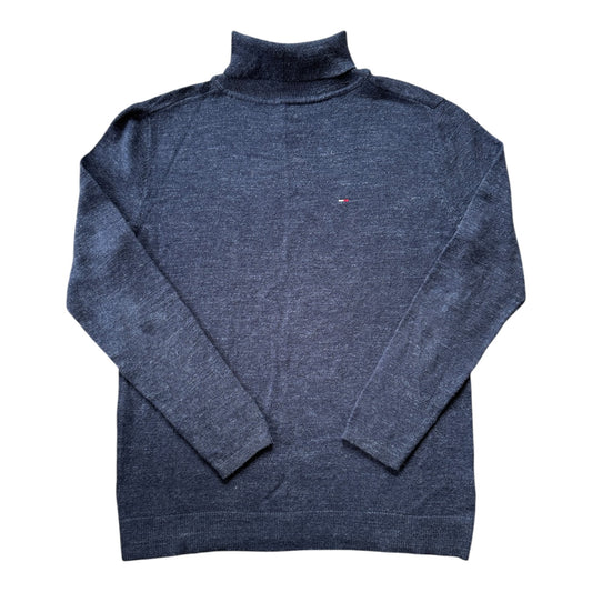 Small Tommy Hilfiger Navy Turtle Neck Jumper