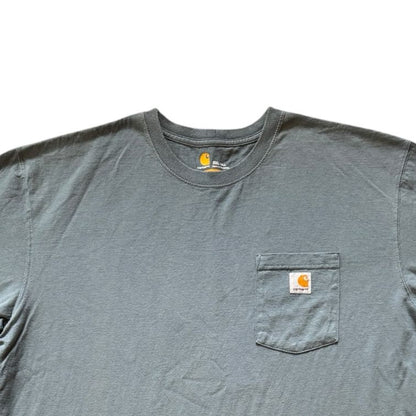 XXL tall Carhartt Blue Pocket T-Shirt