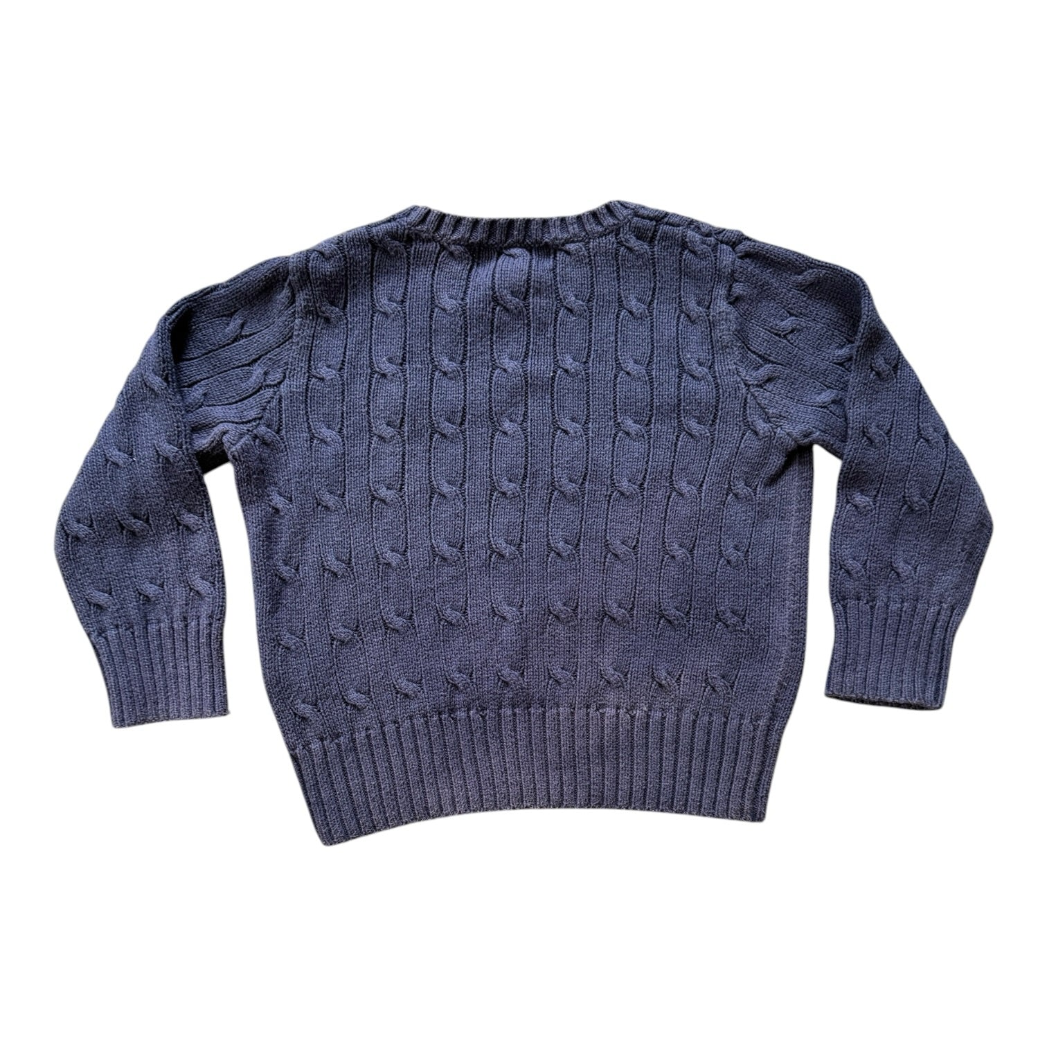 Aged 2 Ralph Lauren Navy Cable Knit Jumper