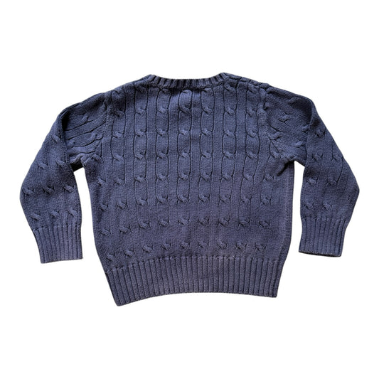 Aged 2 Ralph Lauren Navy Cable Knit Jumper