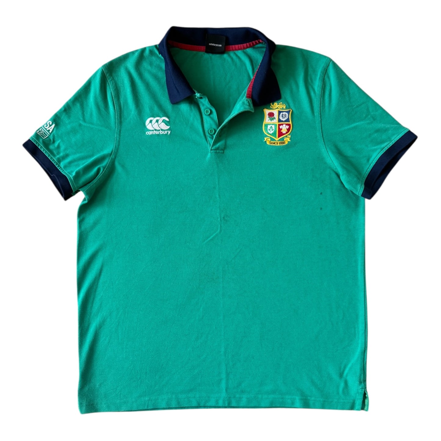 Extra large Canterbury Green Lions Polo Shirt