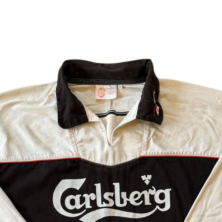 Rare XXL Reebok 1996/97 Liverpool F.C. Black Drill Jacket