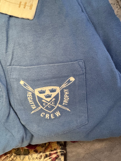 XXL Blue Crew Clothing Rugby Shirt