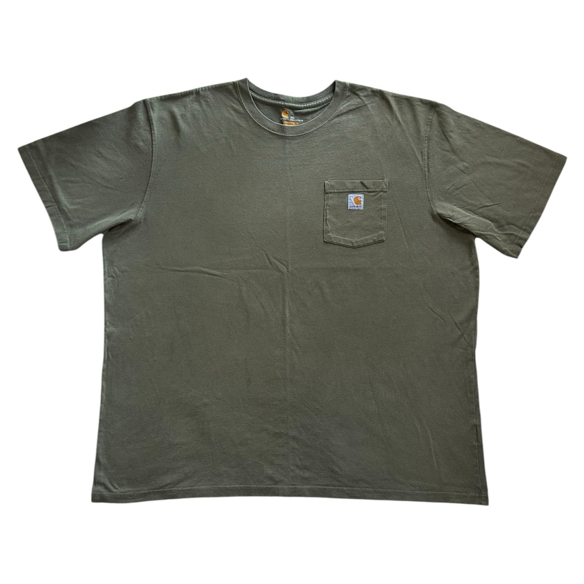 3XL Carhartt Green T-Shirt