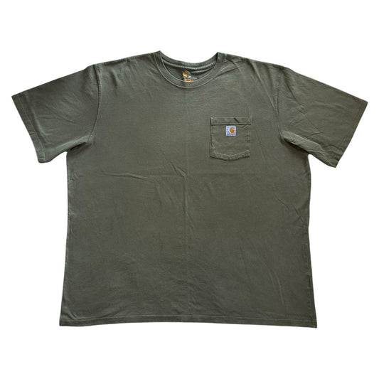 3XL Carhartt Green T-Shirt