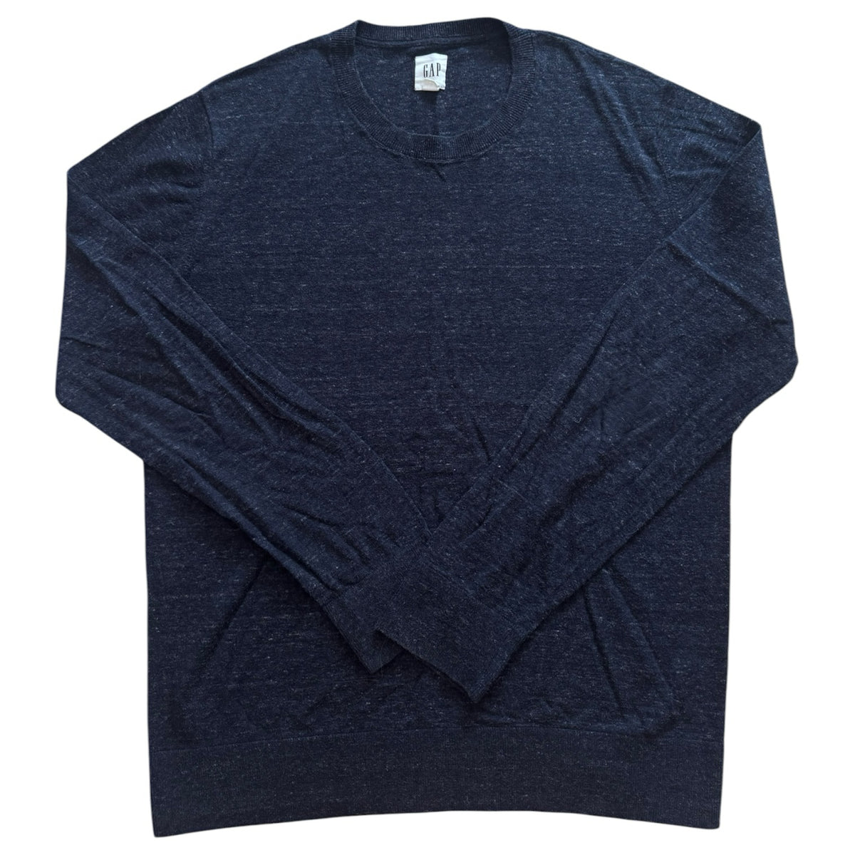 Medium Gap Heathered Navy Thin Jumper